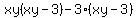 xy%28xy-3%29-3%28xy-3%29