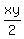 xy%2F2