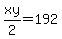 xy%2F2=192