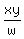 xy%2Fw
