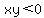 xy%3C0