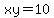 xy=10
