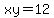 xy=12
