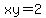 xy=2