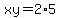 xy=2%2A5