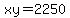 xy=2250