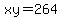 xy=264