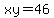 xy=46