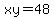 xy=48