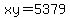 xy=5379