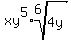 xy%5E5%2Aroot%286%2C4y%29
