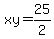 xy+=+25%2F2