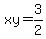 xy+=+3%2F2