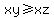 xy+%3E=+xz