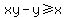 xy-y%3E=x