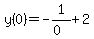 y%280%29=-1%2F%280%29%2B2