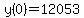 y%280%29=12053