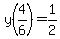 y%284%2F6%29=1%2F2