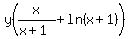 y%28x%2F%28x%2B1%29%2Bln%28x%2B1%29%29