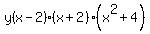 y%28x-2%29%28x%2B2%29%28x%5E2+%2B4%29