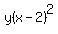 y%28x-2%29%5E2