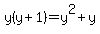 y%28y%2B1%29=y%5E2%2By