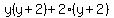 y%28y%2B2%29%2B2%28y%2B2%29