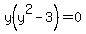 y%28y%5E2+-+3%29+=+0