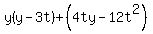 y%28y-3t%29%2B%284ty-12t%5E2%29