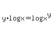 y%2Alog%28x%29=log%28x%5Ey%29