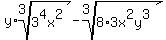 y%2Aroot%283%2C3%5E4x%5E2%29-root%283%2C8%2A3x%5E2y%5E3%29