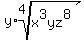 y%2Aroot%284%2C+x%5E3yz%5E8%29