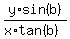 y%2Asin%28b%29%2F%28x%2Atan%28b%29%29