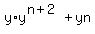 y%2Ay%5E%28n%2B2%29+%2B+yn