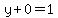 y%2B0=1
