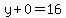 y%2B0=16