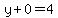 y%2B0=4