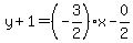 y%2B1=%28-3%2F2%29%2Ax-0%2F2