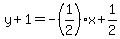 y%2B1=-%281%2F2%29x%2B1%2F2