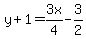 y%2B1=3x%2F4-3%2F2