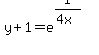 y%2B1=e%5E%281%2F%284x%29%29