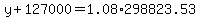 y%2B127000=1.08%2A298823.53
