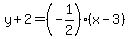 y%2B2=%28-1%2F2%29%28x-3%29