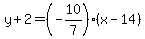 y%2B2=%28-10%2F7%29%2A%28x-14%29