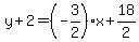 y%2B2=%28-3%2F2%29%2Ax%2B18%2F2
