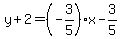 y%2B2=%28-3%2F5%29x-3%2F5