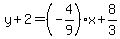 y%2B2=%28-4%2F9%29x%2B8%2F3
