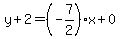 y%2B2=%28-7%2F2%29x%2B0