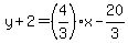 y%2B2=%284%2F3%29x-20%2F3