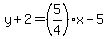 y%2B2=%285%2F4%29x-5